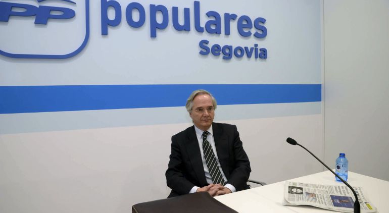 El candidato del PP por Segovia, Pedro Gómez de la Serna. El candidato del PP por Segovia, Pedro Gómez de la Serna.