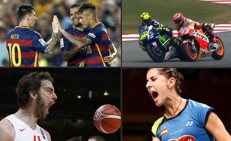 Resumen del año 2015: Deportes: España sigue sumando éxitos Resumen del año 2015: Deportes: España sigue sumando éxitos