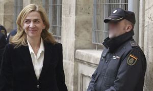La infanta Cristina, a su llegada a los juzgados de Palma, donde declaró como imputada en febrero de 2014. La infanta Cristina, a su llegada a los juzgados de Palma, donde declaró como imputada en febrero de 2014.