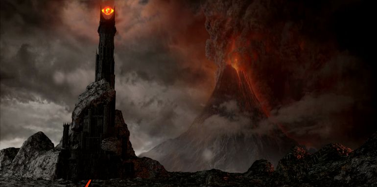Fotograma de Mordor, el lugar que Google Traductor confundió con Rusia. Fotograma de Mordor, el lugar que Google Traductor confundió con Rusia.