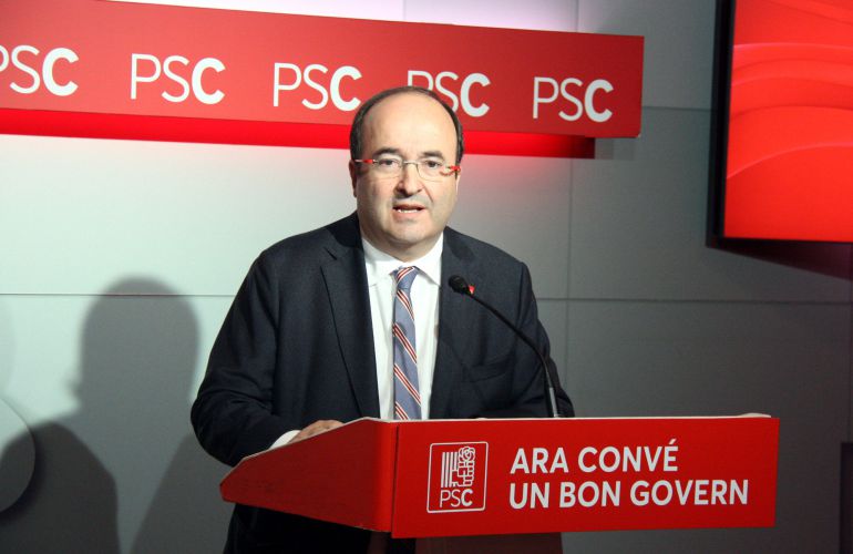 El líder del PSC, Miquel Iceta. El líder del PSC, Miquel Iceta.