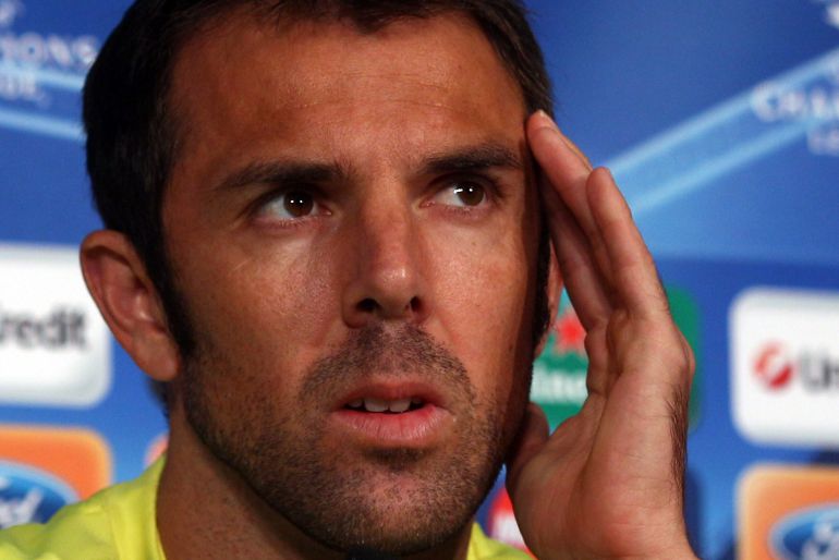 Marchena, durante una rueda de prensa Marchena, durante una rueda de prensa