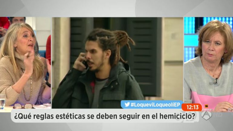 Pilar Cernuda explica sus palabras sobre los diputados de Podemos Pilar Cernuda explica sus palabras sobre los diputados de Podemos