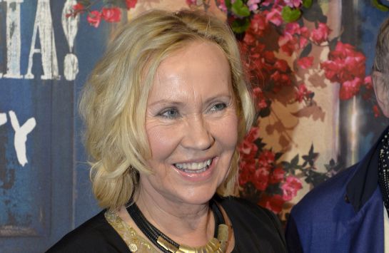 Agnetha Faltskog, a su llegada al restaurante Agnetha Faltskog, a su llegada al restaurante