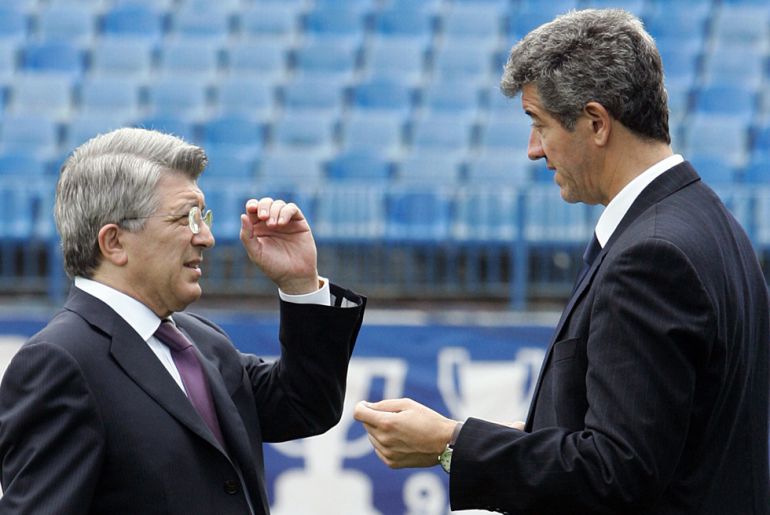 Enrique Cerezo junto a Miguel Ángel Gil Marín. Enrique Cerezo junto a Miguel Ángel Gil Marín.
