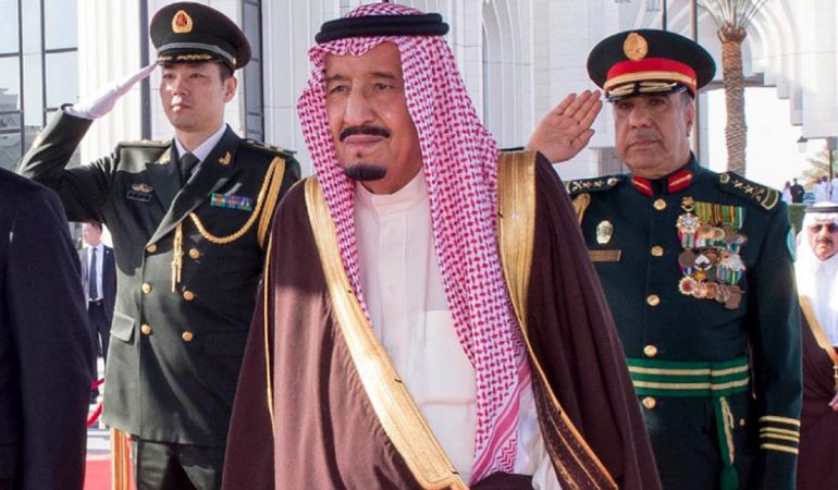 El rey saudí, Salmán bin Abdulaziz.