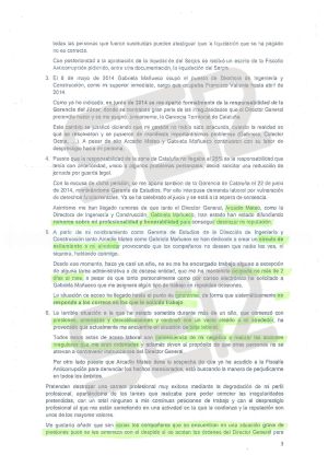Cartas incorporadas al sumario del caso (página 3). Cartas incorporadas al sumario del caso (página 3).