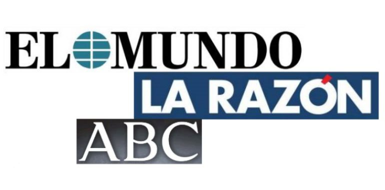 Lo que ocurre si unes los titulares de portada de ‘El Mundo’, ‘Abc’ y ‘La Razón’ Lo que ocurre si unes los titulares de portada de ‘El Mundo’, ‘Abc’ y ‘La Razón’