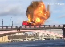Pánico en Londres por una explosión de la última película de Jackie Chan