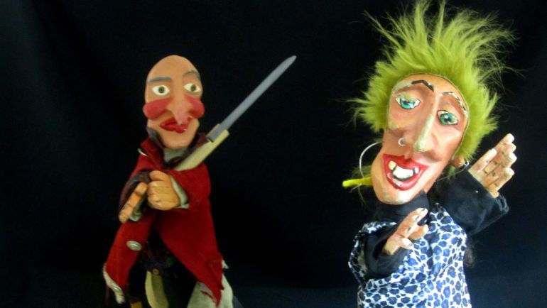 Imagen de la obra 'La Bruja y Don Cristóbal' representanda en Madrid Imagen de la obra 'La Bruja y Don Cristóbal' representanda en Madrid
