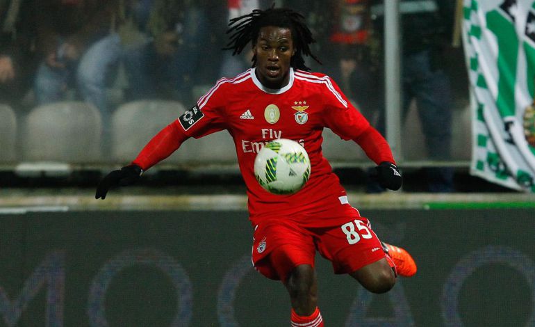 Renato Sanches en un partido con el Benfica. Renato Sanches en un partido con el Benfica.