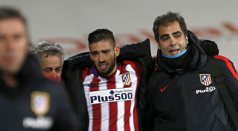 Carrasco se marcha lesionado de El Coliseum Carrasco se marcha lesionado de El Coliseum