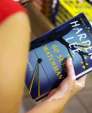 A woman holds a copy of Harper Lee's book "Go Set a Watchman" before purchasing it inside of a Barnes & Noble store in New York, in this July 14, 2015, file photo. Lee, who wrote one of America's most enduring literary classics, "To Kill a Mockingbird," about a child's view of right and wrong and waited 55 years to publish a second book with the same characters from a very different point of view, has died at the age of 89, local Alabama news site reported on February 19, 2016. REUTERS/Lucas Jackson/Files A woman holds a copy of Harper Lee's book "Go Set a Watchman" before purchasing it inside of a Barnes & Noble store in New York, in this July 14, 2015, file photo. Lee, who wrote one of America's most enduring literary classics, "To Kill a Mockingbird," about a child's view of right and wrong and waited 55 years to publish a second book with the same characters from a very different point of view, has died at the age of 89, local Alabama news site reported on February 19, 2016. REUTERS/Lucas Jackson/Files