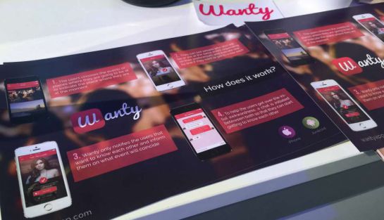 Capturas de pantalla de la app ‘Wanty’ Capturas de pantalla de la app ‘Wanty’