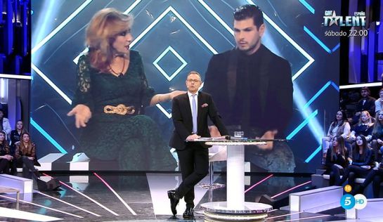 Plató de 'Gran Hermano VIP' con Jordi González como presentador Plató de 'Gran Hermano VIP' con Jordi González como presentador