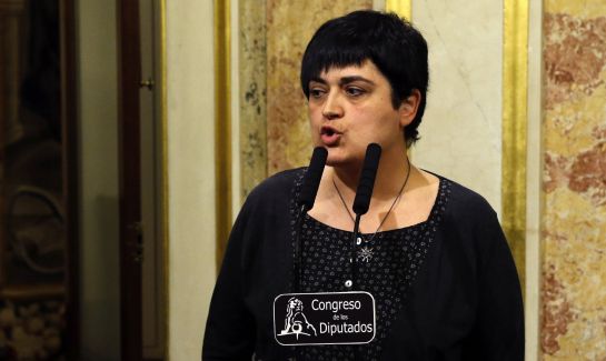 La diputada de Bildu Marian Beitialarrangoitia La diputada de Bildu Marian Beitialarrangoitia