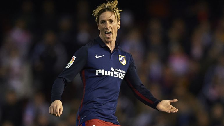 Fernando Torres, en el choque contra el Valencia. Fernando Torres, en el choque contra el Valencia.