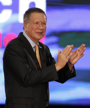 John Kasich celebra su victoria en las primarias republicanas de Ohio John Kasich celebra su victoria en las primarias republicanas de Ohio