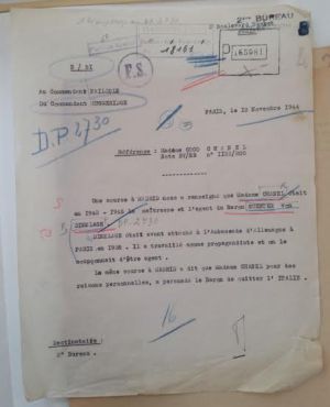 Documentos sobre Coco Chanel en sus viajes por España. Documentos sobre Coco Chanel en sus viajes por España.