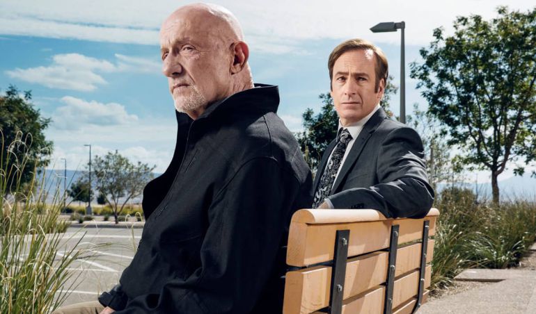 Bob Odenkirk y Jonathan Banks protagonizan 'Better call Saul'; ambos, interpretaron a personajes secundarios en 'Breaking bad' Bob Odenkirk y Jonathan Banks protagonizan 'Better call Saul'; ambos, interpretaron a personajes secundarios en 'Breaking bad'
