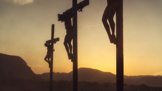 Crucifixión de Jesucristo en la miniserie 'AD La Biblia continúa' Crucifixión de Jesucristo en la miniserie 'AD La Biblia continúa'