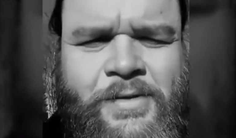 James Meyers, en un vídeo en el que explica su detención. James Meyers, en un vídeo en el que explica su detención.