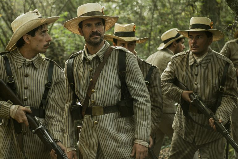 Rodolfo Sancho entre 'Los últimos de Filipinas' en 'El Ministerio del Tiempo' Rodolfo Sancho entre 'Los últimos de Filipinas' en 'El Ministerio del Tiempo'