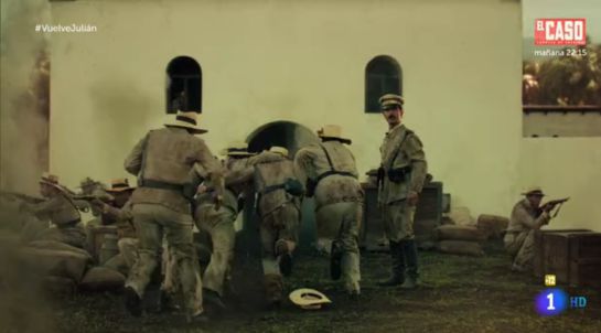 Imagen de la parte final del capítulo de este lunes de 'El Ministerio del Tiempo' Imagen de la parte final del capítulo de este lunes de 'El Ministerio del Tiempo'