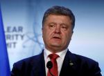 Ukraine President Petro Poroshenko gives a briefing at the Nuclear Security Summit in Washington April 1, 2016. REUTERS/Gary Cameron