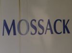 A Mossack Fonseca law firm logo is pictured in Panama City April 3, 2016. REUTERS/Carlos Jasso