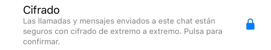 Cifrado WhatsApp punto a punto cómo activarlo Cifrado WhatsApp punto a punto cómo activarlo