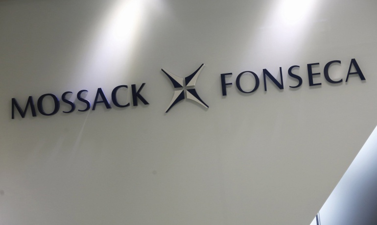 Logo de la compañia Mossack Fonseca en sus oficinas en Hong Kong Logo de la compañia Mossack Fonseca en sus oficinas en Hong Kong