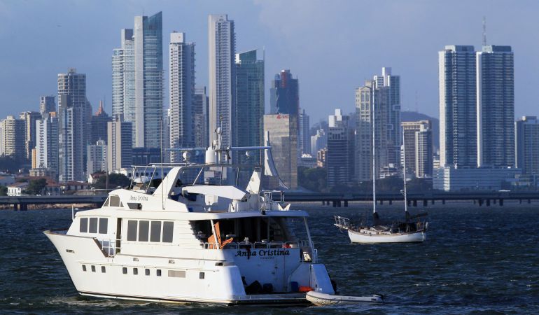 Vista general de la bahía de Ciudad de Panamá. Vista general de la bahía de Ciudad de Panamá.