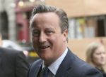 File photograph shows Britain's Prime Minister, David Cameron, arriving to address the Conservative Spring Forum in central London, Britain April 9, 2016. Cameron published his tax records on April 10, 2016 in an attempt to draw a line under questions about his personal finances raised by the mention of his late father in the Panama Papers for setting up an offshore fund REUTERS/Neil Hall/Files