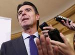 -FOTODELDIA- GRA192. MADRID, 13/04/2016.- El ministro de Industria, Energía y Turismo en funciones, José Manuel Soria, durante su intervención hoy en la última jornada del foro "Spain Investors Day". EFE/Juan Carlos Hidalgo