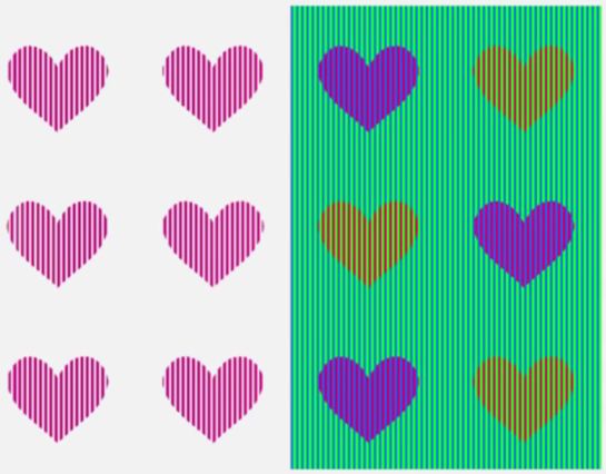 Todos los corazones son del mismo color (o por qué es muy fácil engañar a la vista) Todos los corazones son del mismo color (o por qué es muy fácil engañar a la vista)