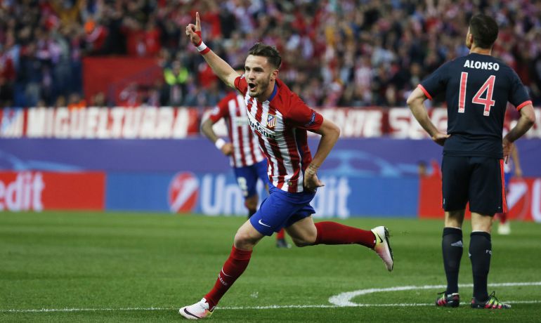 Gol de Saúl al Bayern Gol de Saúl al Bayern