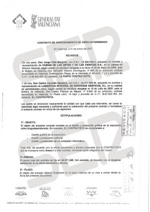 Contrato de la exposición de la exposición sobre drogodependencia. Contrato de la exposición de la exposición sobre drogodependencia.