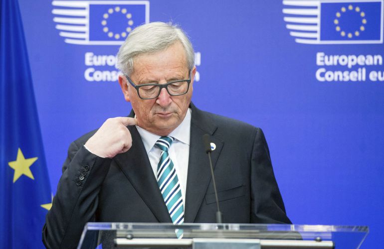 El presidente de la Comisión Europea, Jean-Claude Juncker. El presidente de la Comisión Europea, Jean-Claude Juncker.