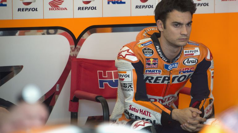 El piloto español de MotoGP Dani Pedrosa. El piloto español de MotoGP Dani Pedrosa.
