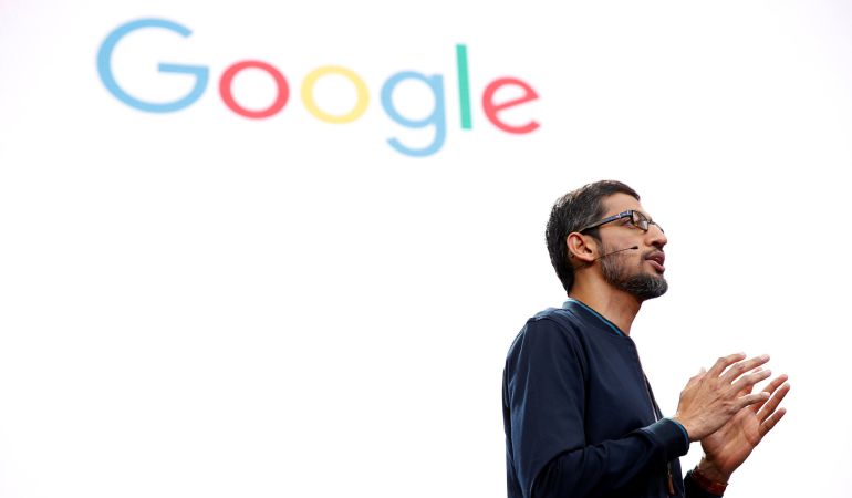 El consejero delegado de Google, Sundar Pichai, interviene en la Google I O 2016 en Mountain View (California). El consejero delegado de Google, Sundar Pichai, interviene en la Google I O 2016 en Mountain View (California).