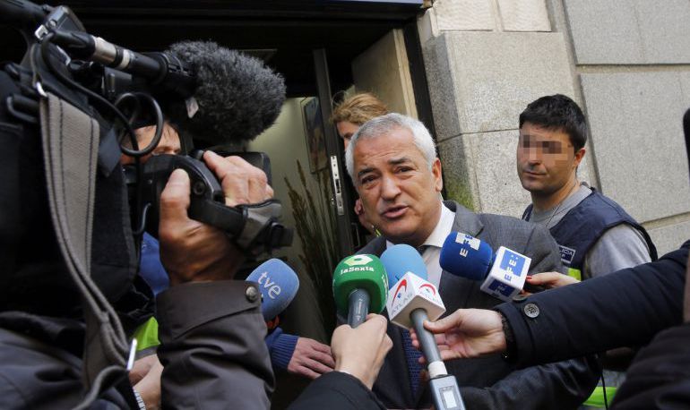 Luis Pineda, el día que fue detenido Luis Pineda, el día que fue detenido