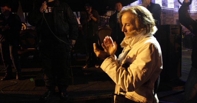 Fotografía con fecha del 20 de diciembre de 2013 de la periodista española Salud Hernández Fotografía con fecha del 20 de diciembre de 2013 de la periodista española Salud Hernández