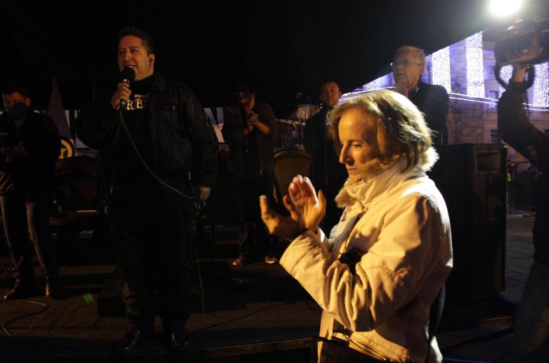 Fotografía con fecha del 20 de diciembre de 2013 de la periodista española Salud Hernández Fotografía con fecha del 20 de diciembre de 2013 de la periodista española Salud Hernández