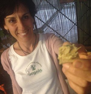 Beatriz Rivas, de Vegaia. Beatriz Rivas, de Vegaia.