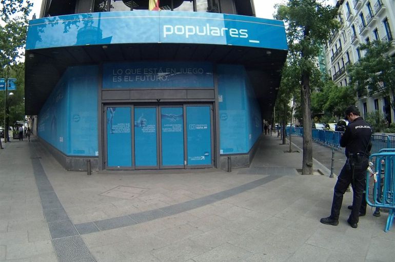 Sede del PP en la calle Génova (Madrid). Sede del PP en la calle Génova (Madrid).