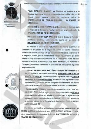 El informe de la UCO El informe de la UCO