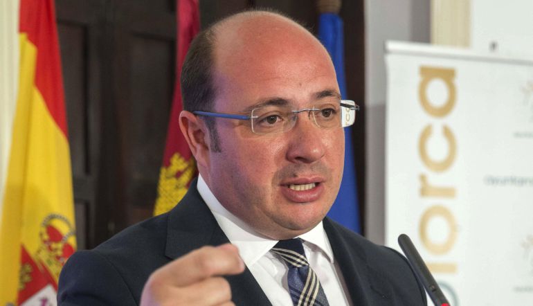 Fotografía de archivo del presidente de Murcia, Pedro Antonio Sánchez Fotografía de archivo del presidente de Murcia, Pedro Antonio Sánchez