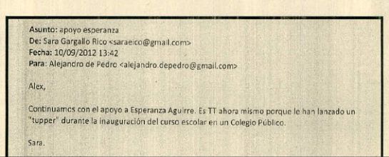 Caso Púnica: La Púnica limpió la imagen de Esperanza Aguirre en redes sociales Caso Púnica: La Púnica limpió la imagen de Esperanza Aguirre en redes sociales
