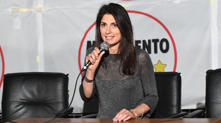 Virginia Raggi valora los resultados de las elecciones en rueda de prensa Virginia Raggi valora los resultados de las elecciones en rueda de prensa